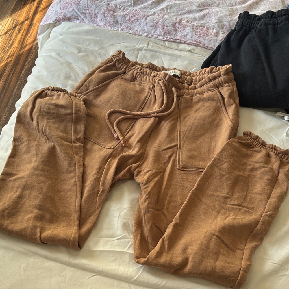 Abercrombie & Fitch Kids Brown Joggers